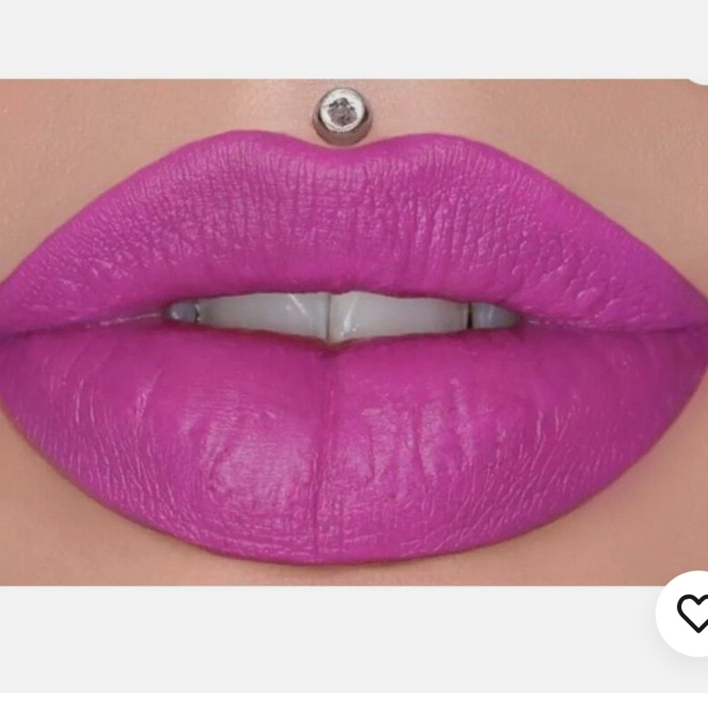 Brand new Jeffree star velvet lipstick always, faithful purpleish pink